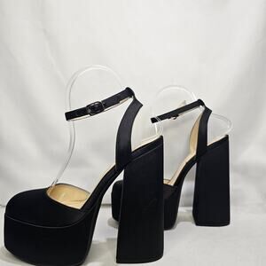 Jessica Simpson Women's Kaliah Ankle-Strap Block-Heel Dress Sandals Size 7 NWT